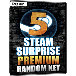 Steam Surprise Premium - Random Steam Key - 5er Pack