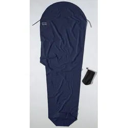 Cocoon MummyLiner Baumwollflanell Hüttenschlafsack (Wärmeleistung +6,7°C / max. Körpergröße 210cm / Gewicht 0,45kg) twilight