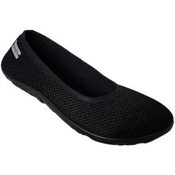 pifit! Ballerina "style", Stretch, Mesh, schwarz, 32401-1 Barfußschuh ideal bei Hallux Valgus 40 EU