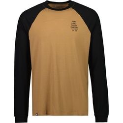 Mons Royale Mens Icon Raglan black / toffee L