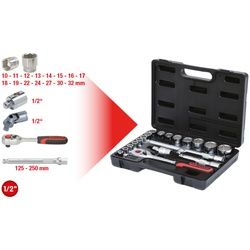 KS Tools 1/2" Steckschlüssel-Satz, 20-teilig