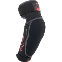 Alpinestars Vector Ellenbogenprotektoren, schwarz-rot, Größe L XL für Männer