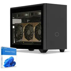 Sedatech UCC8017I2I1HF - Watercooling Workstation Mini-PC (Intel Core i5 12400F 6x 2.5GHz (max 4.4GHz), Radeon RX 9070 XT 16GB, 32 GB RAM, 2000 GB SSD, Watercooling, Wlan 6E)