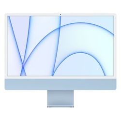Apple iMac 24" Retina 4,5K 2021 M1/8/256GB 7C GPU Ethernet Blau BTO