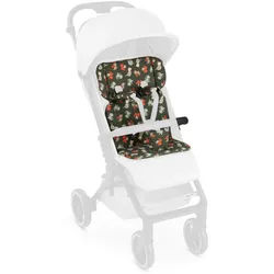 ABC Design Kinderwageneinlage , Multicolor, Olivgrün , Textil , 27x6.5x31.5 cm , EN 1888 , pflegeleicht, Gurtschlitze, schadstofffrei, atmungsaktiv , Baby on Tour, Kinderwagen, Kinderwagenzubehör, Sonstiges Kinderwagenzubehör