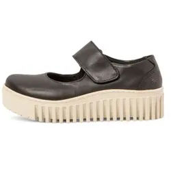 Art für Damen. 115141101003_001 Lederschuhe 1514 Brighton schwarz (38), 3 bis 5 cm, Klettverschluss, Lässig