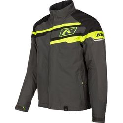 Klim Klimate 2022 Snowmobil Jacke, schwarz-grau-gelb, Größe XL für Männer