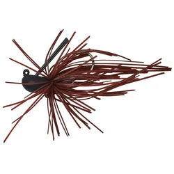 Savage Gear Kunstköder JIG 1 SKIRT FLIRT ver. Farben - 6,5cm - 5g 7,5g 10g - Hecht Forelle, (1-St), Tolle Farben braun