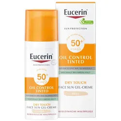 Eucerin Sun Oil Control Tinted Creme Lsf 50+ Hell