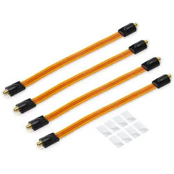 conecto 4x conecto Premium Fensterdurchführung für SAT Kabel koaxial inkl. SAT-Kabel
