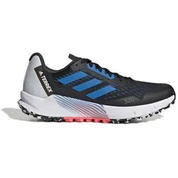 adidas Trail-Laufschuhe Terrex Agravic Flow 2 (atmungsaktiv) schwarz/blau Herren