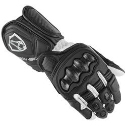 Arlen Ness RG-X Motorradhandschuhe, schwarz-weiss, Größe M