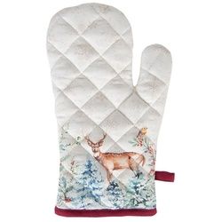 Clayre & Eef Topfhandschuhe Clayre & Eef DCH44 Ofenhandschuh Ca. 18 x 30 cm