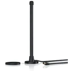Aplic Stabantenne, DVB-T2 digitale Antenne mit Magnetfuß, 6 dBi, hohe Empfangsleistung schwarz