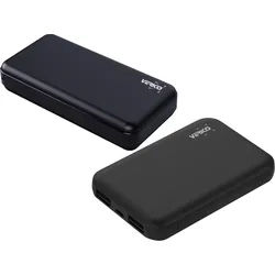 VERICO Powerbank 2 Stück im Vorteilsset, 10.000mAh + 5.000mAH
