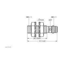 Turck BI15EG08KAP6XV1131, Taster + Schalter