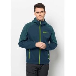 Jack Wolfskin Softshelljacke »FELDBERG HOODY M«, mit Kapuze Jack Wolfskin dark-sea XL (54/56)