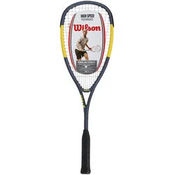 Wilson Squashschläger Hammer Lite (120g/kopflastig) grau/gelb - besaitet