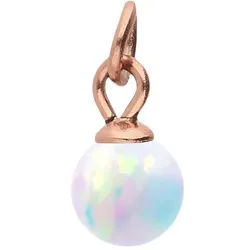Chirurgenstahl Anhänger für Clicker SYNTHETISCHER OPAL