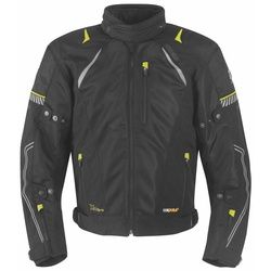 Germot X-Air Evo Pro Motorrad Textiljacke, schwarz-gelb, Größe XL