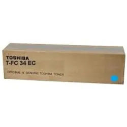 Toshiba T-FC34EC (6A000001524) - Cyan - Toner