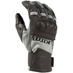Klim Adventure GTX Short 2023 Damen Motorradhandschuhe, grau, Größe XL