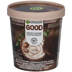 Garnier Good Dauerhafte Haarcoloration 6.0 Sehr helles Kastanienbraun mocaccino