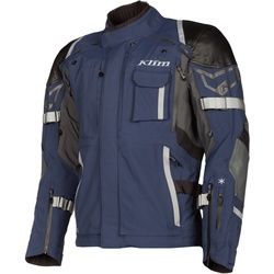 Klim Kodiak Motorrad Textiljacke, grau-blau, Größe 29