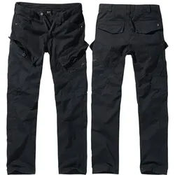 Brandit Outdoorhose Brandit Hose Adven Slim Fit schwarz S