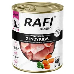 DOLINA NOTECI Nassfutter für Hunde Rafi Classic mit Pute 800g