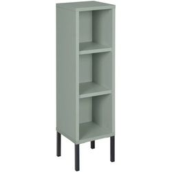 Jimmylee Babyunterstellregal , Grün , Holzwerkstoff , 2 Fächer , 25x89x25 cm , DIN EN ISO 9001 , Beimöbel erhältlich, stehend , Baby & Kindermöbel, Babyzimmer, Wickelkommoden & Zubehör