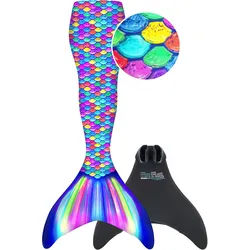 Fin Fun Meerjungfrau"Mermaidens"Rainbow, Gr. Youth S/M, 116 - 140