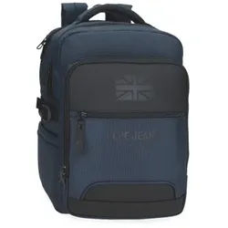 Pepe Jeans Unisex. 7062444 Bromley 24 navy Rucksack Computertasche (OSFA), Lässig, Polyester, Marine