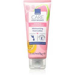 Avon Care Guava & Passionfruit feutigkeitsspendende Milch für Füssen 75 ml