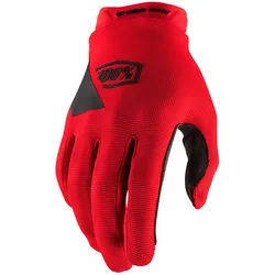 100% Ridecamp Fahrrad Handschuhe, rot, Größe L für Männer