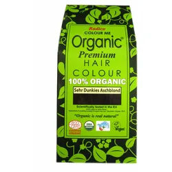 Radico Colour Me Organic Pflanzenhaarfarbe Dunkles Aschblond 100 g