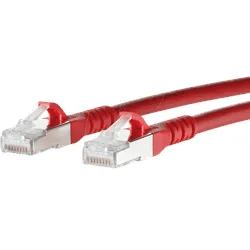 BTR 1308455066-E - Patchkabel RJ45 Cat.6A S/FTP 5 m rot