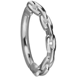 Chirurgenstahl Segmentring Clicker KETTEN-DESIGN