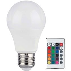 Hängeleuchte Kristalle Kristallleuchte Textilschirm Hängelampe mit Kristallbehang, Fernbedienung dimmbar, 1x RGB LED 8,5W 806Lm warmweiß, D 22,5 cm