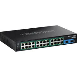 TRN TI-RP262 - Switch, 26-Port, Gigabit Ethernet, SFP, PoE+