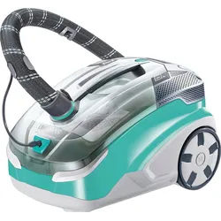 THOMAS Nass-Trocken-Sauger "AQUA+ MULTI CLEAN X10 PARQUET", bunt (aquablau, grün, silberfarben), B:31,8cm H:30,6cm T:48,6cm, Mehrzwecksauger, ECO-Stufe