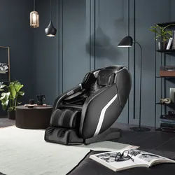 Home Deluxe Massagesessel DUNES - Schwarz