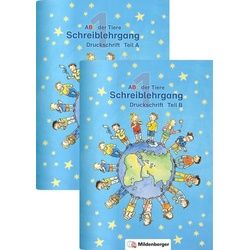 ABC der Tiere 1 · Schreiblehrgang Druckschrift Teil A und B - zu Lesen in Silben (Silbenfibel®) · Ausgabe Bayern