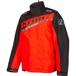 Klim Kaos Snowmobil Jacke, schwarz-rot, Größe XL für Männer