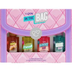 I Love In The Bag Geschenkset körperspray