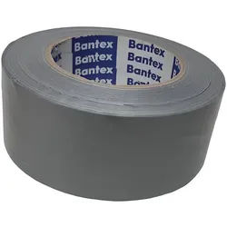 NoblesBox Klebeband Gewebeband 50 m x 50 mm Extra Power, Reparaturenband, 3 Grau (3-St) grau