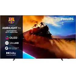 Philips 77OLED760/12 OLED-Fernseher (194 cm/77 Zoll, 4K Ultra HD, Smart-TV, Ambilight, P5 AI Bildoptimierung, Dolby Vision, Gaming, Alexa) schwarz