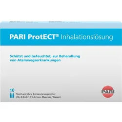 Pari Protect Inhalationslösung mit Ectoin 10x2.5ml 25 ML