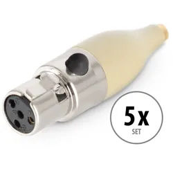 Pronomic Funk-Adapter L6 5x Set