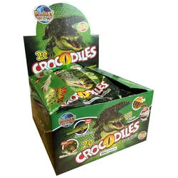 Blue Ocean Sammelkarte Crocodiles - Planet WOW - Sammelfiguren - 1 Display (20 Tüten)